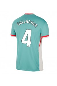 Atletico Madrid Conor Gallagher #4 Fotballdrakt Borte Klær 2024-25 Korte ermer